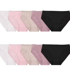 Women's' Multi-Pack Underwear - Black, Pink, and White